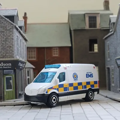 Unboxing Matchbox 2024 Mercedes Benz Sprinter Ambulance.  Always fun to get a new casting. Thought I'd pick this up as I