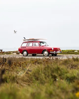 1970 VW Squareback Type 3We’re out on the central coast this week, presenting Euros attending Monterey Car Week! First u