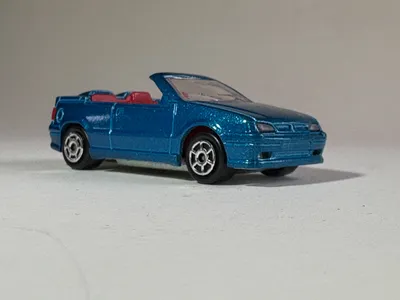 225 Majorette Renault 19 Cabriolet. This is the second release of Majorette’s convertible version of the Renault family 