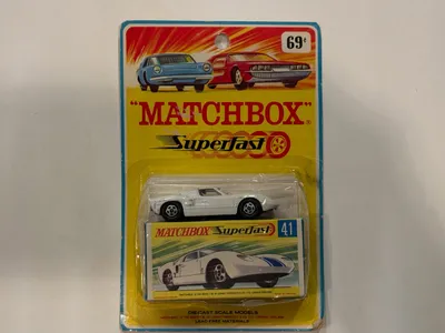 MB41 Ford GT in White with 6 Labels 🏁🤍.There’s nothing particularly unusual about the white Ford GT itself. It is a stan