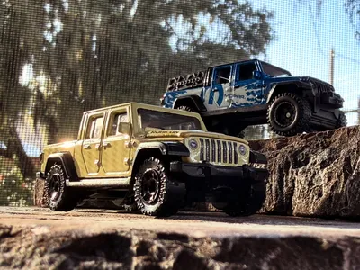 Freshly Freed and on the loose with the Matchbox Moving Parts Jeep Gladiator… because we need one more Jeep Gladiator mo