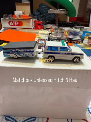 Matchbox Jeep Cherokee with Pop Up Camper I found at the 2026 @mbxgathering . My understanding this was not released in 