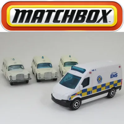 Here's a cool way to start off #eurotuesday this week. Did you know that the #matchbox MB1616 Mercedes-Benz Sprinter Amb