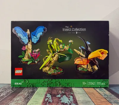 🦋🌿 LEGO Ideas Колекція комах (21342)Під замовленняВартість 5 000 грн на момент публікації Комахи можуть бути не лише об’
