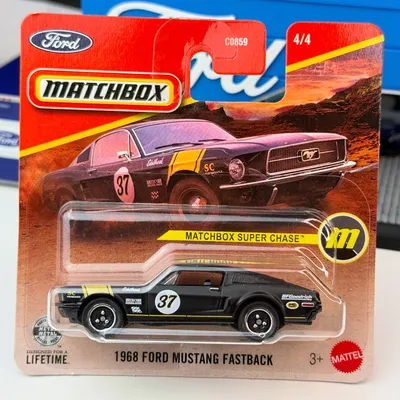 🆒 Regardez qui vient d’arriver chez @ac_little_garage ! 🏁🤩✌️Cette Ford Mustang Fastback de 1968 est un modèle Matchbox S