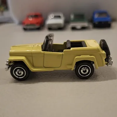 Willys Jeepster (1948)Matchbox (Mattel)1:64#willys #jeep #jeepster #mattel #matchbox