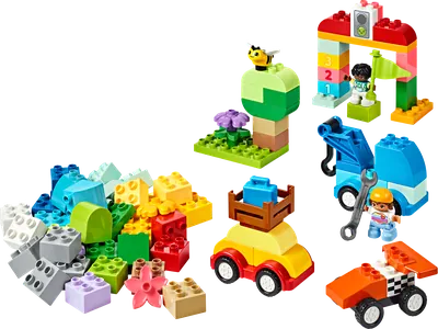 Cars and Trucks Brick Box