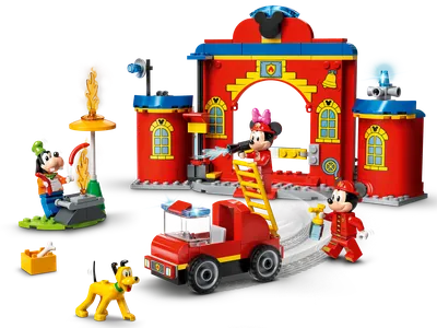 Mickey & Friends Fire Truck & Station
