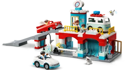 Parking Garage and Car Wash