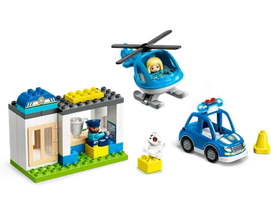 Police Station & Helicopter
