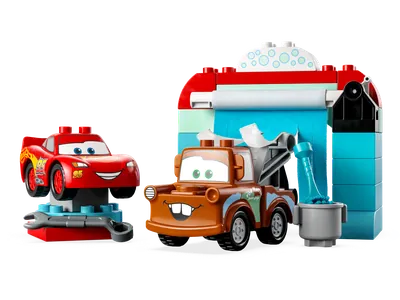 Lightning McQueen & Mater's Car Wash Fun