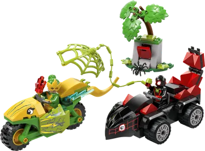 Spin and Electro Dinosaur Vehicle Chase