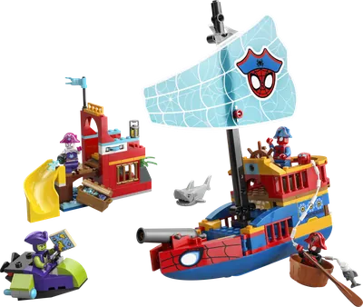 Team Spidey Pirate Ship