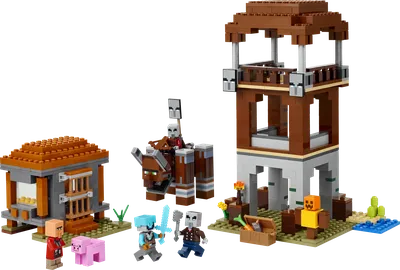 The Pillager Outpost and Ravager