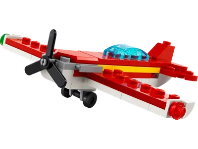 Iconic Red Plane