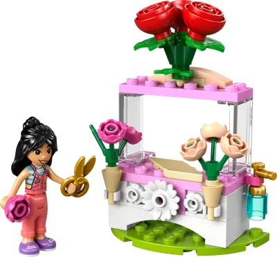 Flower Stand with Roses