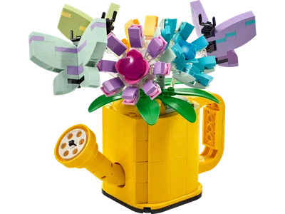 Flowers in Watering Can