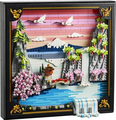 Japanese Cherry Blossom Landscape