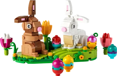 Easter Rabbits Display
