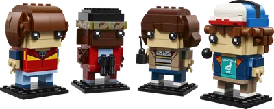 Mike, Dustin, Lucas and Will Figures