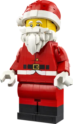 Up-Scaled Santa Minifigure