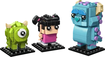 Sulley, Mike and Boo Figures