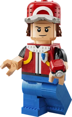 Up-Scaled Red Minifigure