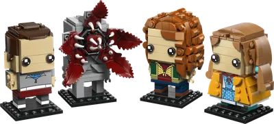 Eleven, Max, Demogorgon and Holly Figures