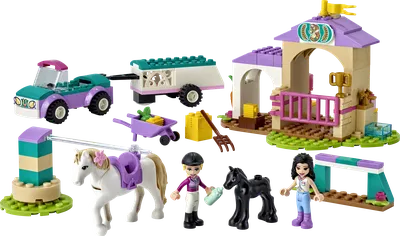 Horse Training and Trailer