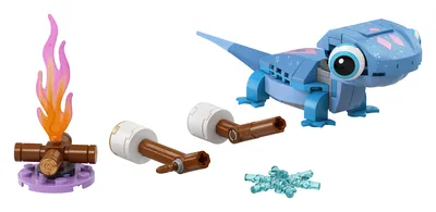 Bruni the Salamander Buildable Character