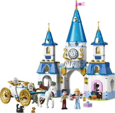 Cinderella's Castle & Horse Carriage
