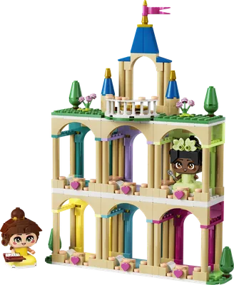 Mini Belle & Tiana with Castle