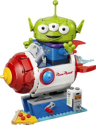Alien with Pizza Planet Rocket Ride