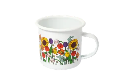 Insiders Botanicals Enamel Mug