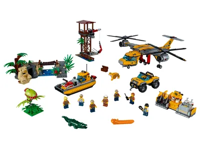 Jungle Air Drop Helicopter
