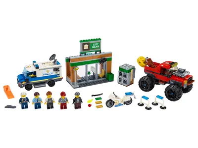 Police Monster Truck Heist