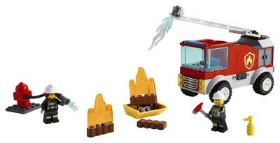 Fire Ladder Truck