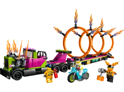 Stunt Truck & Ring of Fire Challenge