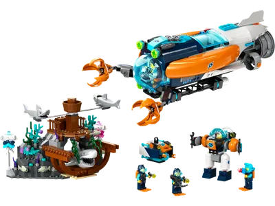 Deep-Sea Explorer Submarine