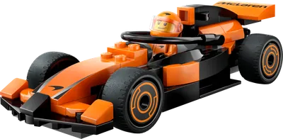 F1® Driver with McLaren Race Car