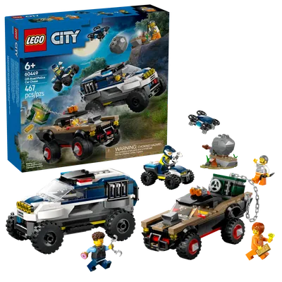 Off-Road Police Car Chase
