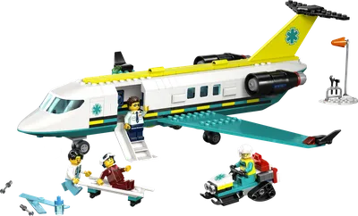 Emergency Air Ambulance Airplane