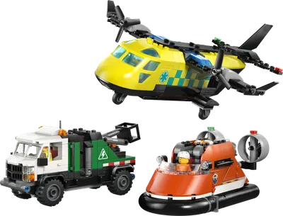 Airplane, Service Truck & Hovercraft Remix