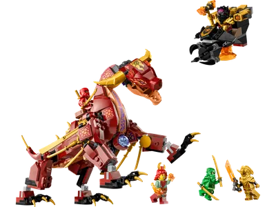 Heatwave Transforming Lava Dragon
