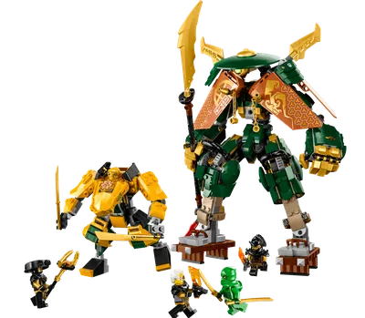 Lloyd and Arin's Ninja Team Mechs