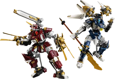 The Twin Titan Mechs