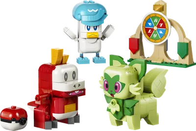 SMART Play™: Sprigatito, Fuecoco and Quaxly Battle