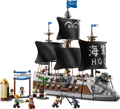Garp's Marine Battleship