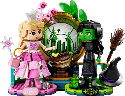 Elphaba & Glinda Figures