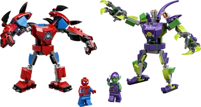 Spider-Man & Green Goblin Mech Battle